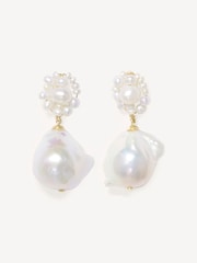 CompletedWorks Gold Tone Tra-la-la Pearl Earrings - Image 1 of 4