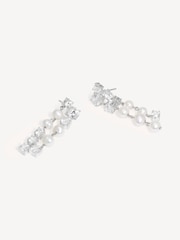 CompletedWorks Silver Tone Drop Earrings - Image 2 of 3