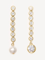 CompletedWorks Gold Tone Ascent Earrings - Image 1 of 3