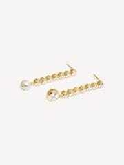 CompletedWorks Gold Tone Ascent Earrings - Image 3 of 3