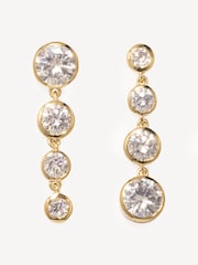 CompletedWorks Gold Tone The Light of the Past II Earrings - Image 1 of 6