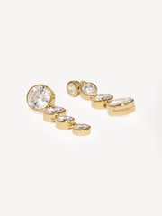 CompletedWorks Gold Tone The Light of the Past II Earrings - Image 3 of 6