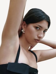 CompletedWorks Gold Tone Earrings - Image 2 of 4
