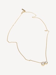 CompletedWorks Gold Tone Like Peas In a Pod Necklace - Image 1 of 3