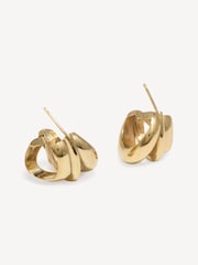 Completedworks Gold Tone Dollop Earrings - Image 4 of 4