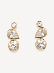 CompletedWorks Gold Tone Like Peas in a Pod II Earrings - Image 3 of 4