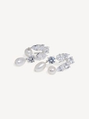 CompletedWorks Silver Tone Cascading Earrings - Image 3 of 5