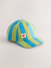 Green Stripe Baseball Cap Hat (3mths-10yrs) - Image 2 of 4