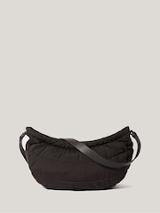 Jigsaw Brown Nylon Drawstring Cross-Body Bag - Image 4 of 6