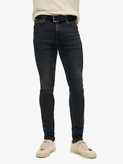 Superdry Black Vintage Skinny Jeans - Image 1 of 4
