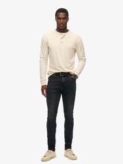 Superdry Black Vintage Skinny Jeans - Image 3 of 4