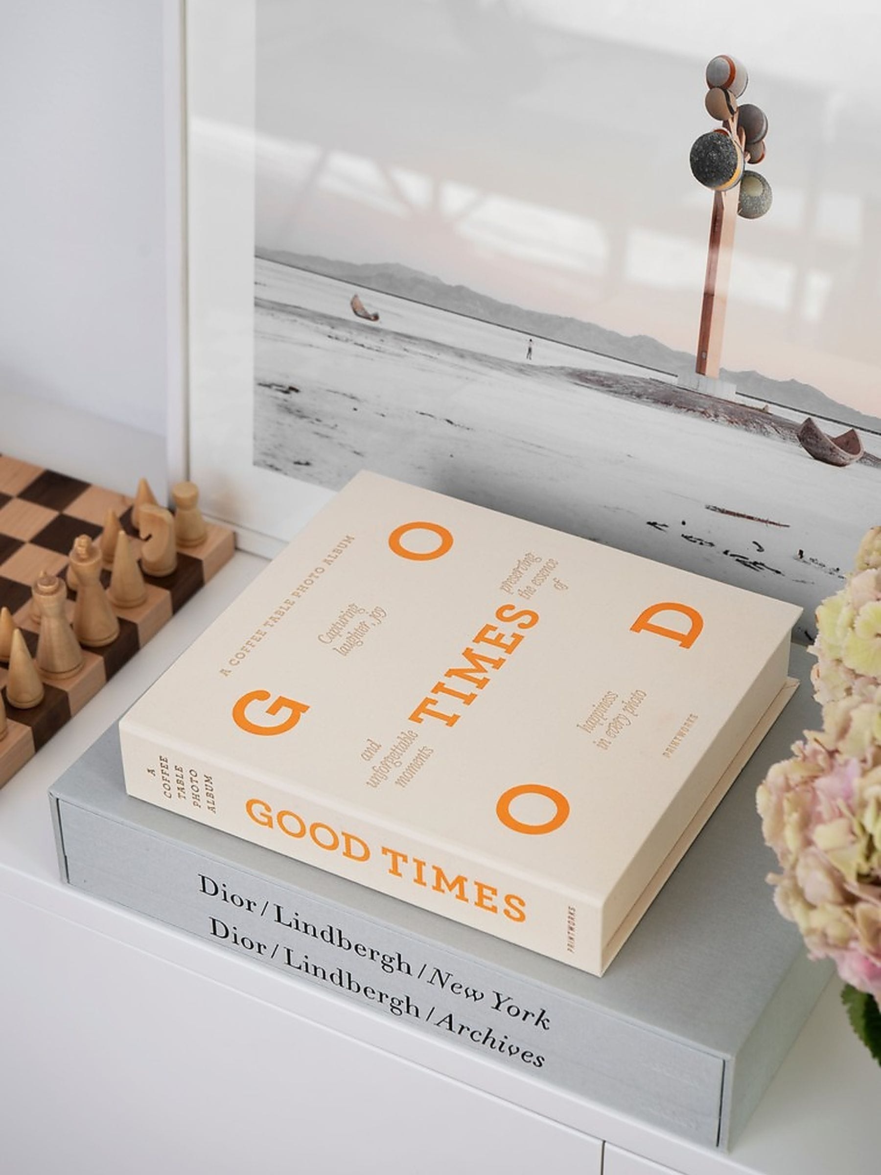 Printworks Unisex Beige Good Times Photo Album - Image 1