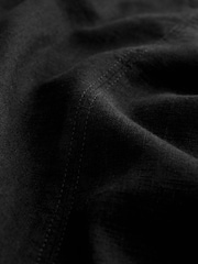 Black Linen Sleeveless Jumpsuit - Image 5 of 6