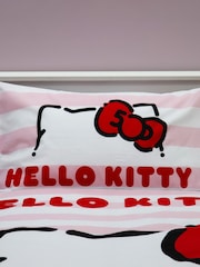Character World Pink Hello Kitty Reversible Polycotton Duvet Cover Set - Image 2 of 5