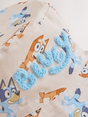 Cream 100% Cotton Bluey Bucket Hat (1-10yrs) - Image 2 of 3
