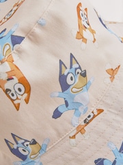 Cream 100% Cotton Bluey Bucket Hat (1-10yrs) - Image 3 of 3