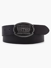 Levi's® Black Billy Plaque Belt - Image 1 of 1