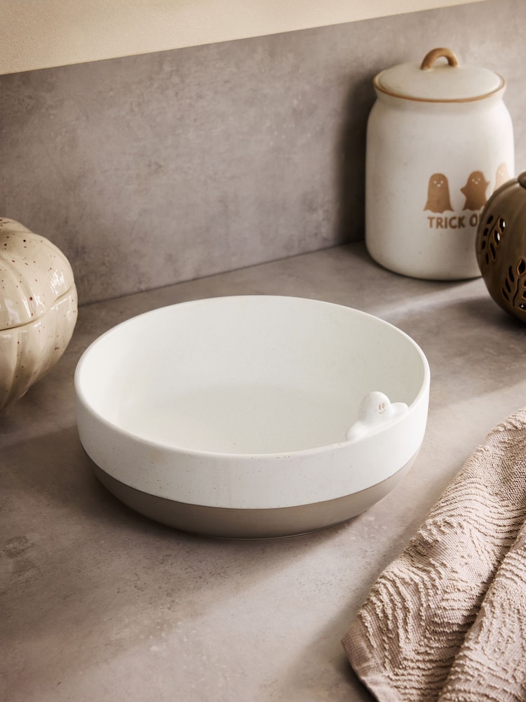 Gus the Ghost Speckle Serve Bowl - Imagen 2 de 4