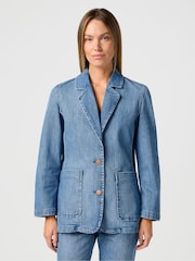 Wrangler Blue Blazer - Image 1 of 8