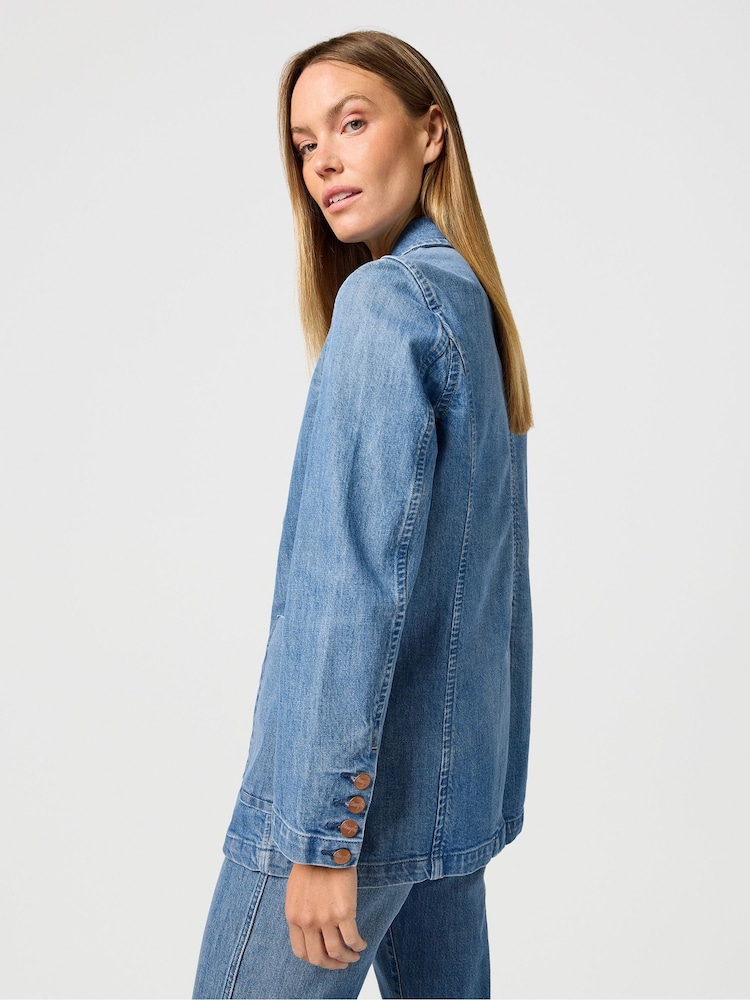 Wrangler Blue Blazer - Image 5 of 8
