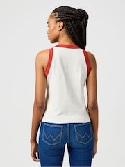 Wrangler White Ringer Tank - Image 2 of 7