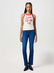 Wrangler White Ringer Tank - Image 3 of 7