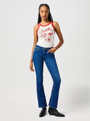 Wrangler White Ringer Tank - Image 4 of 7