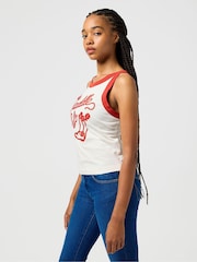 Wrangler White Ringer Tank - Image 5 of 7
