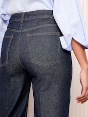 Friends Like These Rinse Blue Relaxed Wide Leg Jeans - Image 3 of 5