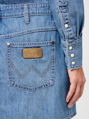 Wrangler Blue Longsleeve Denim Dress - Image 7 of 11
