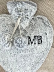 Solesmith Love Heart Monogrammed Hot Water Bottle - Image 4 of 5