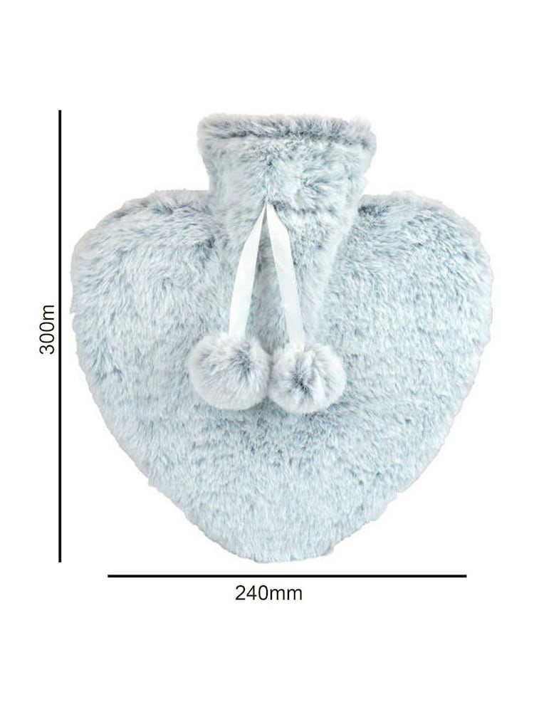 Solesmith Love Heart Monogrammed Hot Water Bottle - Image 5 of 5