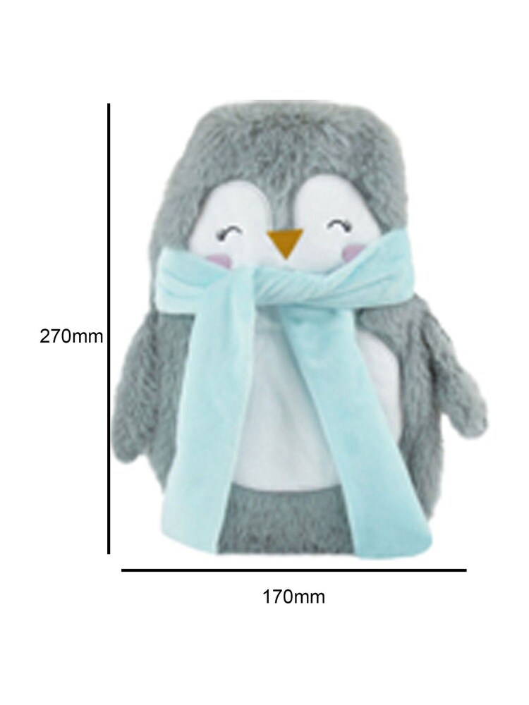 Personalised Penguin Hot Water Bottle by Solesmith - Image 2 of 4 Personalised Penguin Hot Water Bottle by Solesmith - Image 2 of 4