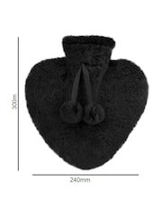Solesmith Love Heart Monogrammed Hot Water Bottle - Image 3 of 3