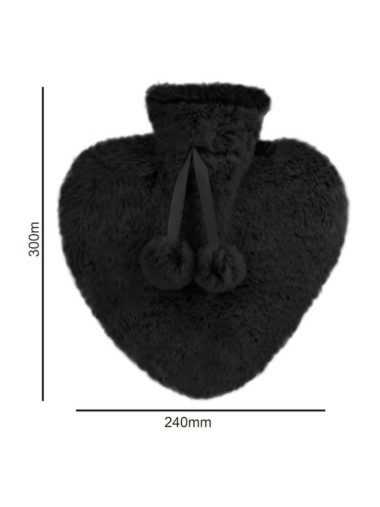 Solesmith Love Heart Monogrammed Hot Water Bottle - Image 3 of 3