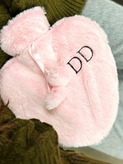 Solesmith Love Heart Monogrammed Hot Water Bottle - Image 1 of 3