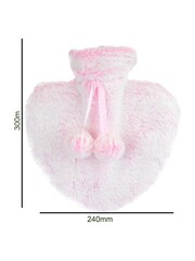 Solesmith Love Heart Monogrammed Hot Water Bottle - Image 3 of 3