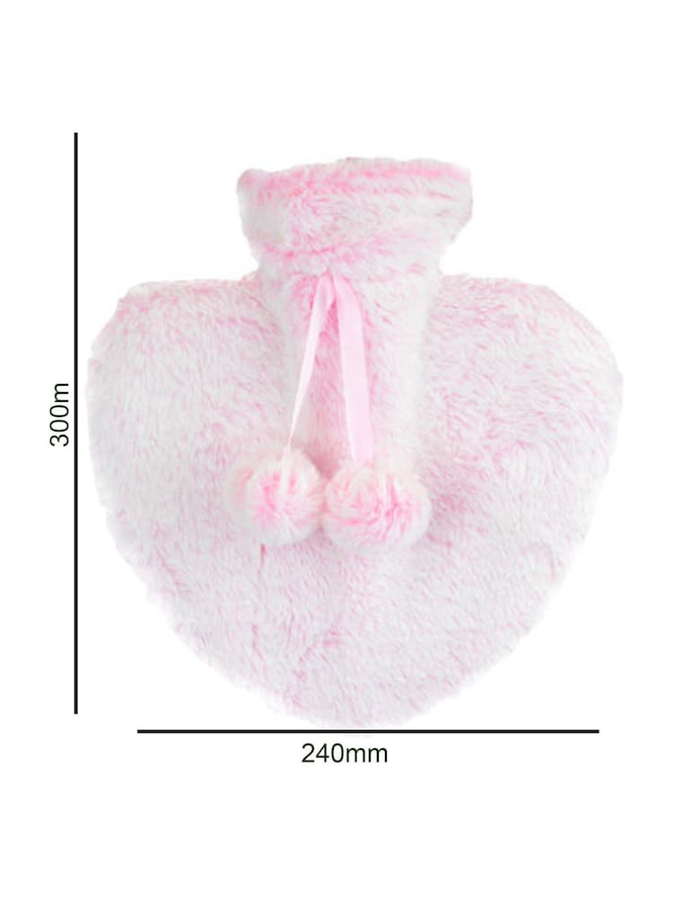 Solesmith Love Heart Monogrammed Hot Water Bottle - Image 3 of 3