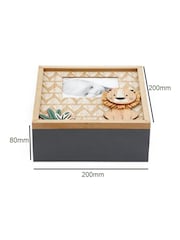 Solesmith Safari Childrens Grey Personalised Keepsake Box - Image 3 of 3