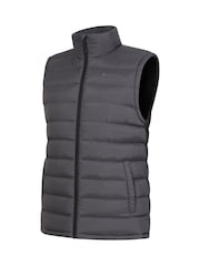Mountain Warehouse Light Black Seasons II Mens Water Resistant Padded Gilet - Image 4 of 5