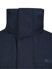 Mountain Warehouse Blue Mens Gorge Waterproof Long Jacket - Image 11 of 12
