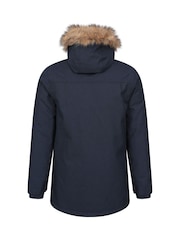 Mountain Warehouse Blue Mens Gorge Waterproof Long Jacket - Image 7 of 12