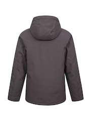 Mountain Warehouse Grey Mens Coastline Waterproof Borg Lined Jacket - Image 3 of 6