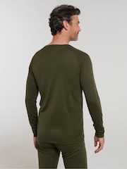 Mountain Warehouse Green Mens Talus Thermal Top - Image 2 of 4