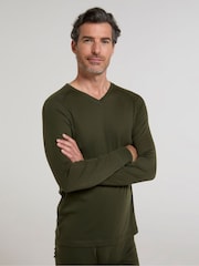 Mountain Warehouse Green Mens Talus Thermal Top - Image 4 of 4