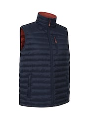 Mountain Warehouse Blue Mens Henry II Extreme Down Padded Gilet - Image 2 of 5