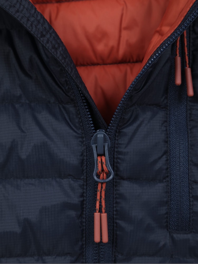 Mountain Warehouse Blue Mens Henry II Extreme Down Padded Gilet - Image 5 of 5 Mountain Warehouse Blue Mens Henry II Extreme Down Padded Gilet - Image 5 of 5