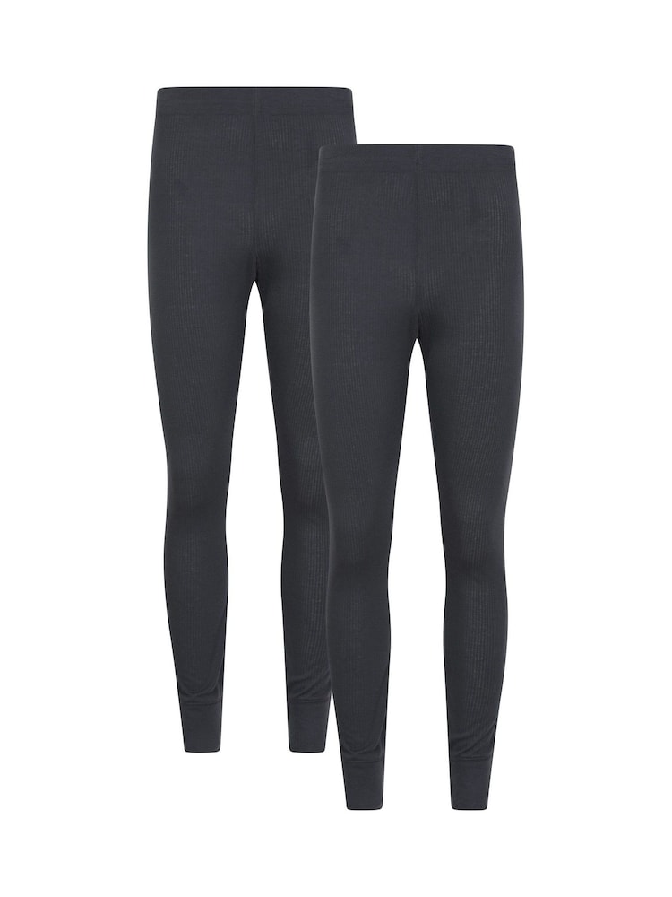 Mountain Warehouse Grey Talus Mens Thermal Joggers Multipack - Image 1 of 7