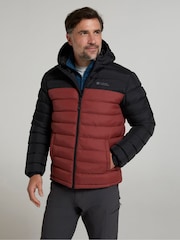 Mountain Warehouse Pink Seasons II Mens Water Resistant Padded Jacket - Image 1 of 4