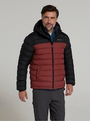 Mountain Warehouse Pink Seasons II Mens Water Resistant Padded Jacket - Image 4 of 4